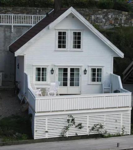 Flekkeroy Sjoboder 4 Soverom 8 Senger Kjere Bagian luar foto